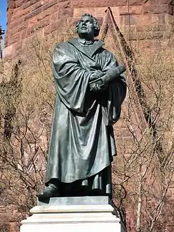 Luther Monument in Washington, D.C., copy of Rietschel's work in Worms.