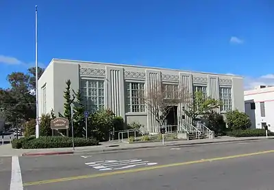 View of Art Deco Architecture style