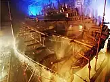 The Mary Rose in Portsmouth Dry Dock