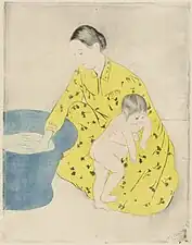 The Bath (1890-1891), by Mary Cassatt, National Gallery of Art, Washington, D. C.