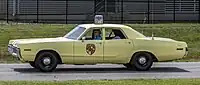 1972 Dodge Polara 4-door sedan police car