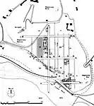 Map of the Etruscan site