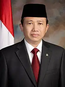 Official portrait of Marzuki Alie