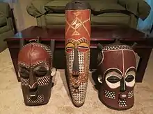 Image 21BaKongo masks from the Kongo Central region (from Culture of Africa)