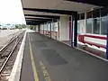 Station platform, looking north-east.