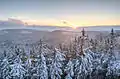 Sunset over the Dzikowiec massif