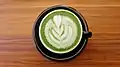 Matcha tea latte