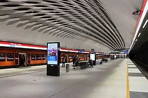 The Matinkylä metro station.