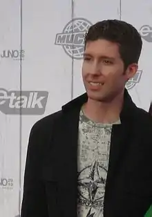 Matt Brouwer at the 2010 Juno Awards in St. John's, Newfoundland