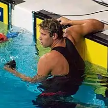 Matt Grevers, winner of the 100-metre backstroke and 4 × 100-metre medley.