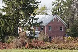 The Matthew Hair Farmhouse, a historic site in the township