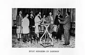 "Zulu singers in London"