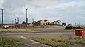 Hawaiian Commercial & Sugar Company Mill, view from Old Puʻunene Road coming from former Puʻunene Camp