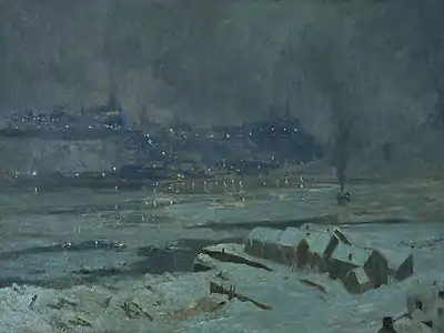 Winter Evening, Quebec (ca 1905), National Gallery of Canada