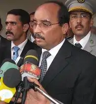 Image 10Mohamed Ould Abdel Aziz in his hometown, Akjoujt, on 15 March 2009 (from Mauritania)