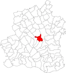 Location in Teleorman County