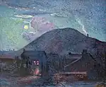 Terril of the coal mine, Maximilien Luce, 1896