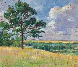 Paysage près de Méréville, c. 1905