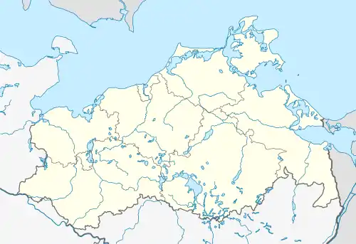 Warnow  is located in Mecklenburg-Vorpommern