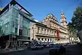 View from north along Elizabeth Street showing 2001 shopping centre extension