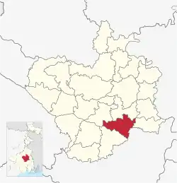 Location in West Bengal