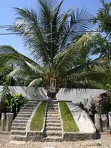 Memorial at the site of the attack on President Ramos-Horta, photographed in 2009