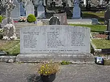 Memorial for the victims of the Pan Am crash at Shannon Airport