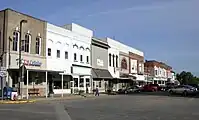 West side of the Memphis square. September, 2012.