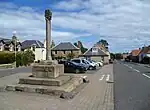 The cross at Cockburnspath in Berwickshire