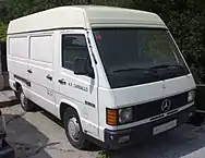 Spanish market Mercedes-Benz MB180 of the original design, high roof van model