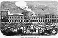 The 1854 Merchants’ Exchange Building in San Francisco, State Capitol in  1862.