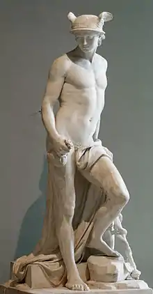 Mercury by Augustin Pajou (1780), Louvre