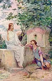 Jesus at the well