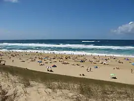 Beach in Messanges