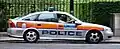 Vauxhall Police car with stripe