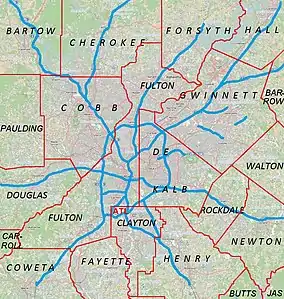 Sandy Springs is located in Metro Atlanta