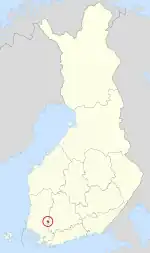 Location of Metsämaa in Finland