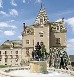 The town hall in Meursault