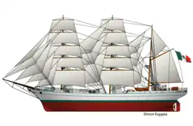 Line art of the Cuauhtémoc