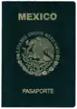 Mexican passport issued in 2016