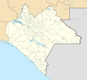 Mezcalapa is located in Chiapas