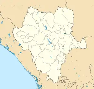 Nazas, Durango is located in Durango