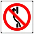 SR-35: No switching to left lane