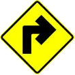 SP-7a: Sharp curve (right)