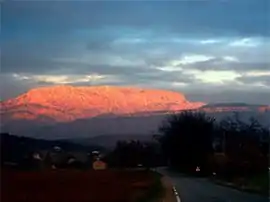 Mont St. Victoire seen from Meyreuil