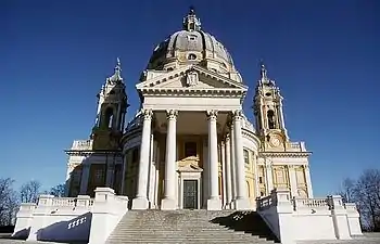 The Basilica of Superga near Turin by Filippo Juvarra (1717–1731)