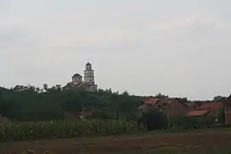 The Mišar Hill where the battle occurred.