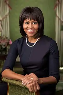 Michelle Obama  2019, 2013, 2011, and 2009  (Finalist in 2016, 2015, 2014, 2012, and 2010)