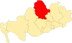 Location of the ward