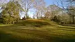 Midden (Mound soil now relocated to form amphitheater)